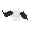 Модуль-вставка Keystone Jack RJ-45 EXEGATE KJ-8P8C-U-C6A-180-TL EX297266RUS